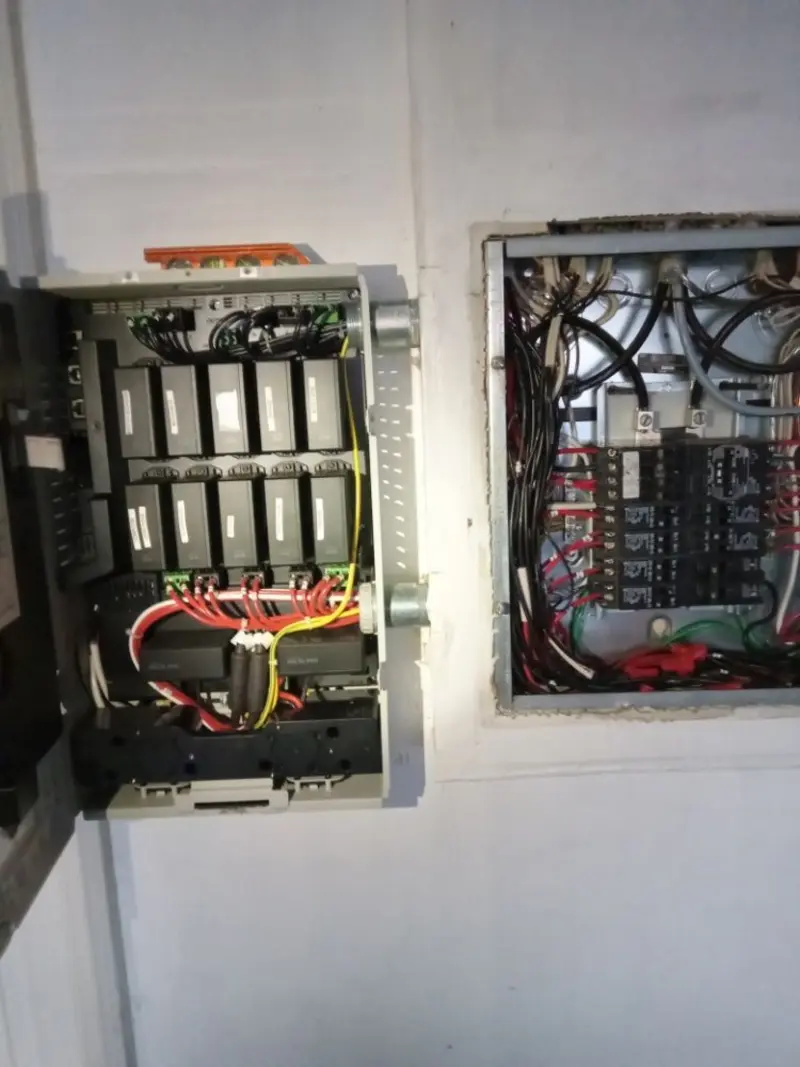 Electrical panel upgrade completed for Indoor Lighting Installation in Wayne